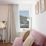Stylisches Fuer 2 Personen In Historischem Fachwerkhaus 4 Etage Mit Blick Auf Stadt & Festung
