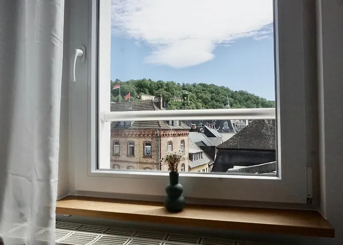 Stylisches Fuer 2 Personen In Historischem Fachwerkhaus 4 Etage Mit Blick Auf Stadt & Festung Apartment Koblenz (Rhineland-Palatinate)